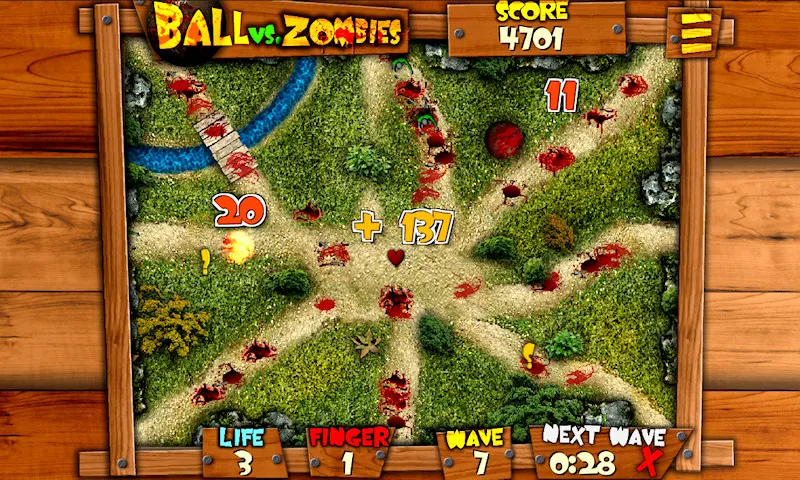 Hình ảnh game Bắn Bi Zombie Balls vs Zombies