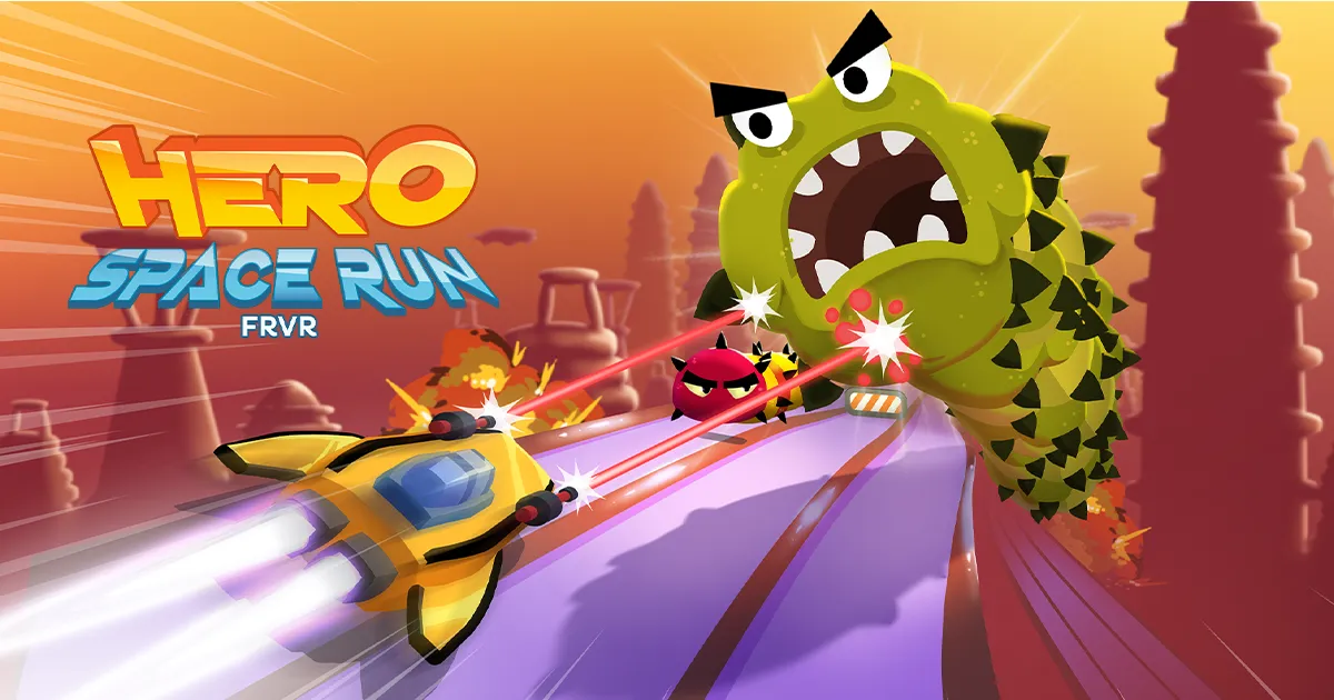 Hình ảnh game Tàu Không Gian Bắn Quái Vật Herospacerun Frvr